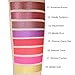 Matte Metallic Liquid Lipstick Long Lasting Waterproof Lip Gloss, No Caking, Kiss-Proof, Rose Gold Metallic