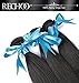 Rechoo Brazilian Virgin Remy Straight Hair Weave Unprocessed Human Hair Extension Silky Straight 3 Bundles 300g Natural Black 12