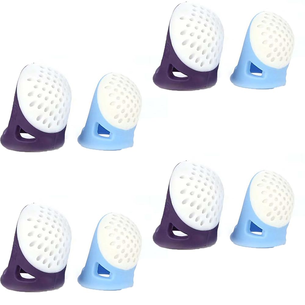 Thumb Guard Finger Protectors Sewing Thimble for Sewing Knitting Quilting Poke A Dot Book Cross Stitch (8)
