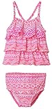 BeautyIn Baby Girls Swimwear Halter Two Piece Suit Cute Ruffle Bathing Suit, Pink, 12-18 Months