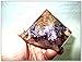 Jet Amethyst Orgone Pyramid Positive Energy Spiritual Reiki Healing Chakra Balancing Approx Size 2.5 Inch