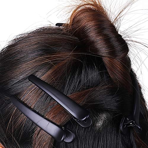 Jhjsdui 24枚セット ヘアピン 黒 ダッカールクリップ 髪クリップ 前髪ピン 髪留め 頭飾り メイク プロ用 オフィス 美容室 美容師 美人髪 業務用 ヘアアクセサリ B0h59sgv 544円 100 品質保証 激安通販専門店 全国一律送料無料 アウトレット
