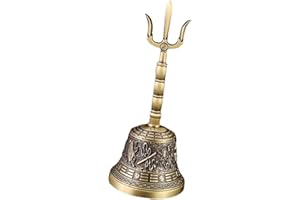 tisueteyi Handcrafted Pure CER Buddhist Hand Rattles Bell Premium for Mindfulness Practices 50 Bell Ensures Longevity and Ric