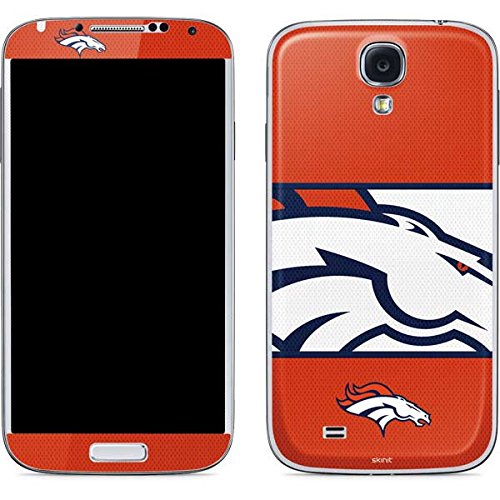 Skinit NFL Denver Broncos Galaxy S4 Skin Denver Broncos Retro Logo Design  Ultra Thin, Lightweight Vinyl Decal Protection