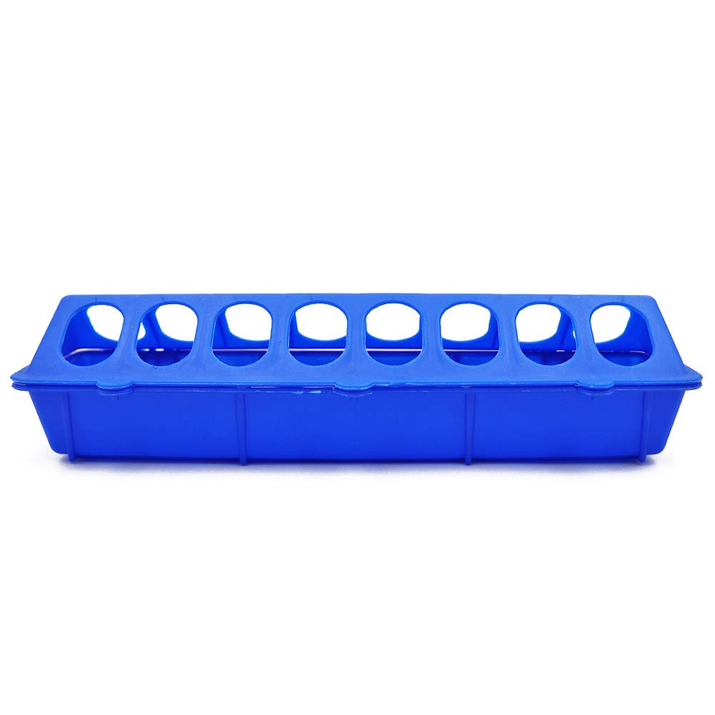Zhimuren 11 81 Plastic Flip Top Poultry Feeder Trough Baby Chick