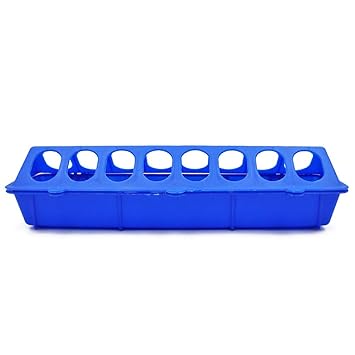 Zhimuren 11 81 Plastic Flip Top Poultry Feeder Trough Baby Chick