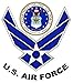 Keen U.S. Air Force Vinyl Decal Sticker|Cars Trucks Vans Walls Laptops|Full Color|5.5 in|KCD750