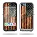 MightySkins Protective Vinyl Skin Decal Cover for LifeProof iPhone 5C Case fre Case wrap sticker skins Vintage Flag