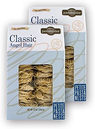 Pastabilities Classic Angel Hair Nests, 12 oz. (Pack of 2)