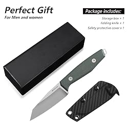 JEABROTHER 14C28N steel fixed blade knife with