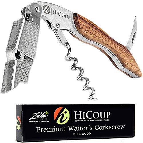 Hicoup Wine Opener Professional Corkscrews for Wine Bottles w/ Foil