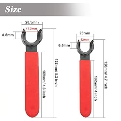 Mesee 2-Piece ER16/ER20 M-Type Collet Chuck Wrench