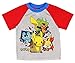 Pokemon Boys Pajamas (Little Kid/Big Kid) (8, Gray)