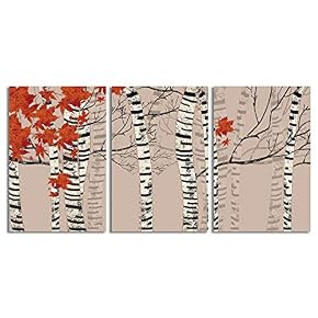 NWT Canvas Wall Art Abstract Forests Painting Artwork...