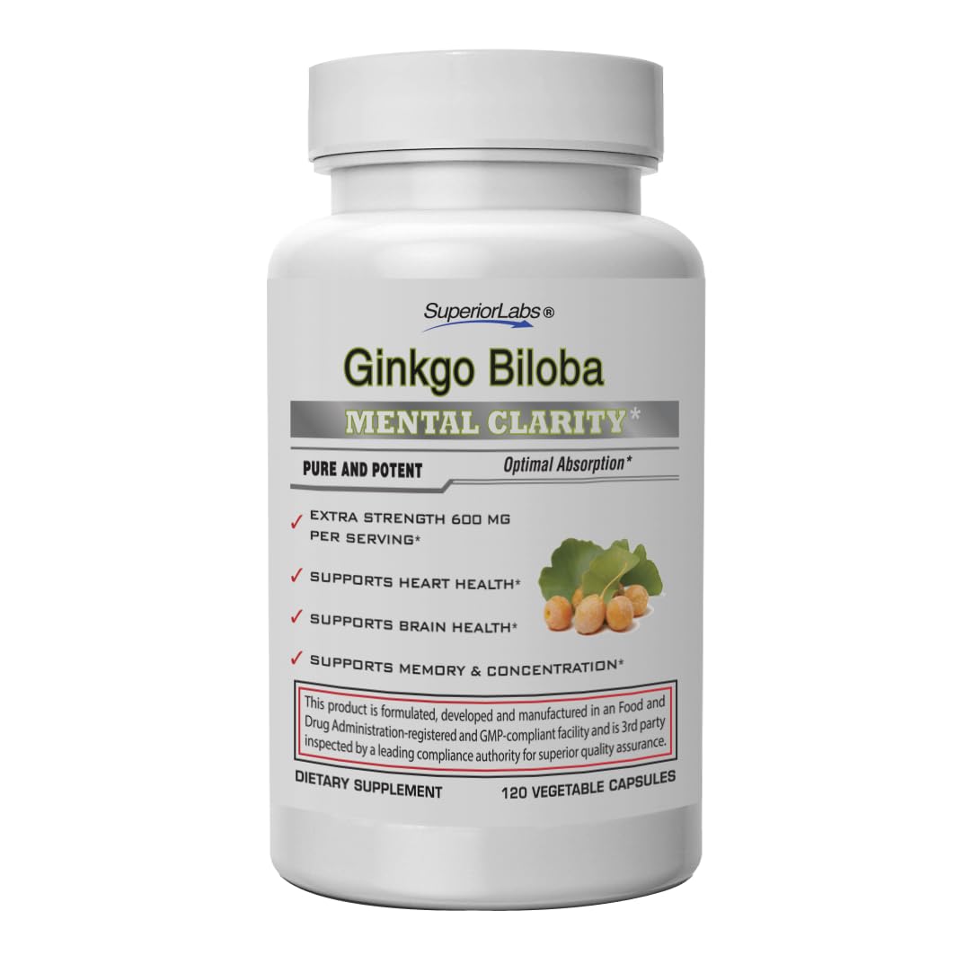 Ginkgo Biloba Mental Clarity