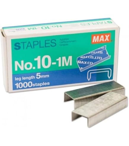 Amazon.com: Max staples No.3-10mm 3 No. : Industrial