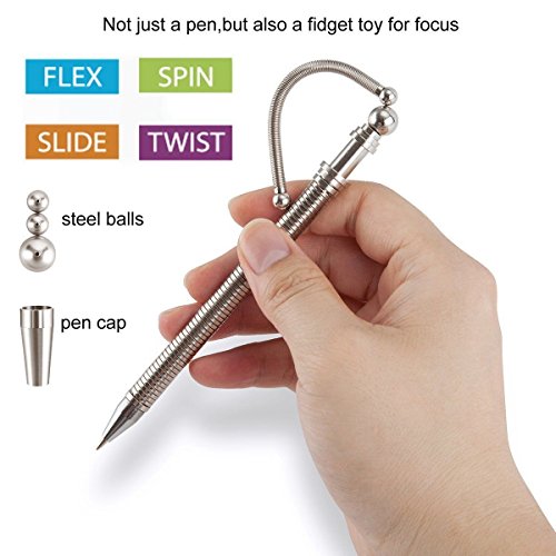 Lesen Think Ink Pen Magnetic Think Pen Finger Fidget Toy Stress Reducer Anxiety Boredom Relieve For Office School Desk Gadget Buy Online In Antigua And Barbuda At Antigua Desertcart Com Productid