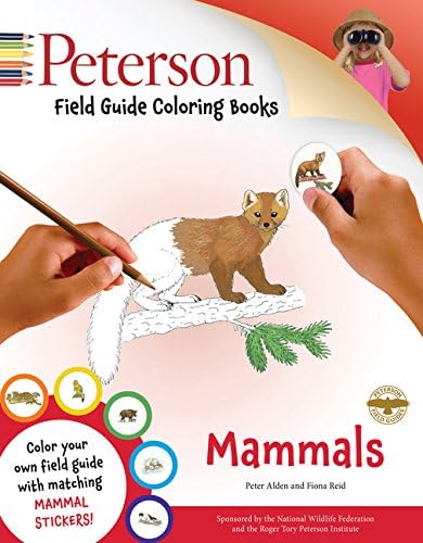 Peterson Field Guide Coloring Books: Mammals (Peterson Field Guide Color-In Books)