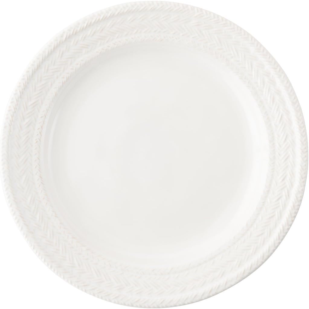 JuliskaLe Panier Whitewash Dinner Plate