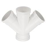PATIKIL Double Wye Duct Splitter, 2" to