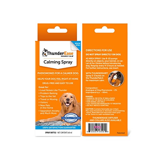 ThunderEase Dog Calming Pheromone Spray LakeHouseLifer