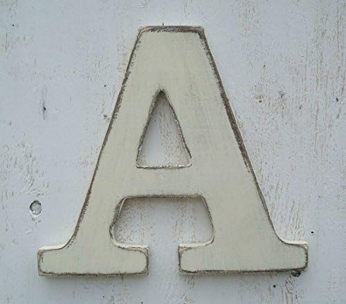 painted wood letter pick your color