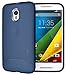 TUDIA Full Matte Arch TPU Bumper Protective Case for Motorola Moto G 3 (3rd Gen 2015 Released) (Blue)