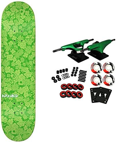 Krooked Skateboard Complete Guardin Green 8.06"