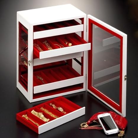 Amazon メガネ サングラス用収納コレクションケース Henry ヘンリー レザー仕様 ホワイト コレクションケース オンライン通販