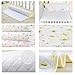 MBJERRY Waterproof Changing Pads Portable - Breathable Leak Proof Mattress Pad Protector Baby Changing Mat for Toddler, Kids Pack of 3 (XL (27.5 x 41.3 Inch))