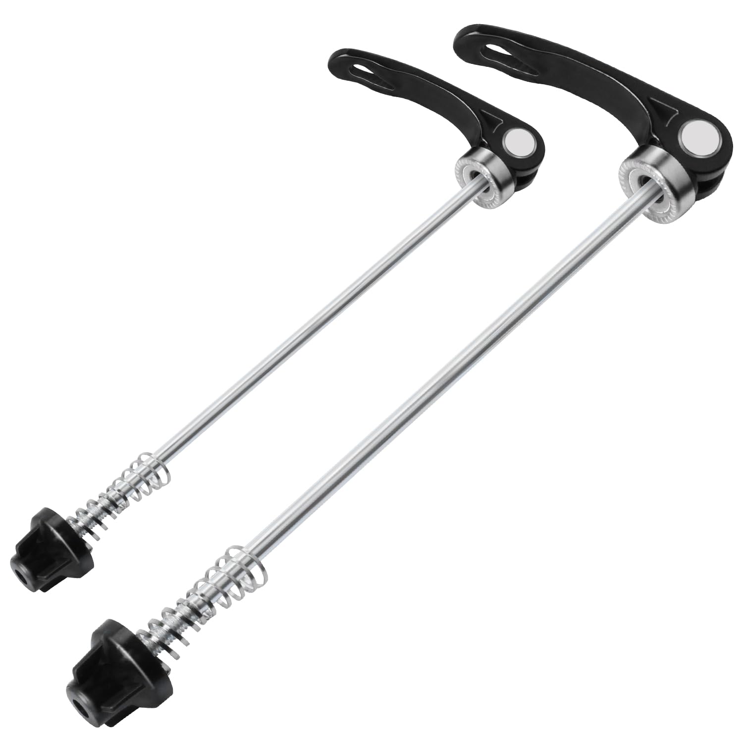 Fizdoqg 1 Pair Quick Release Skewer, Quick Release Skewer Set, Ultralight Bike Wheel Skewers, Durable cycle Skewers, Bike Skewers, Quick Release Bike Axle for MTB Road Mountain Cycle Bike