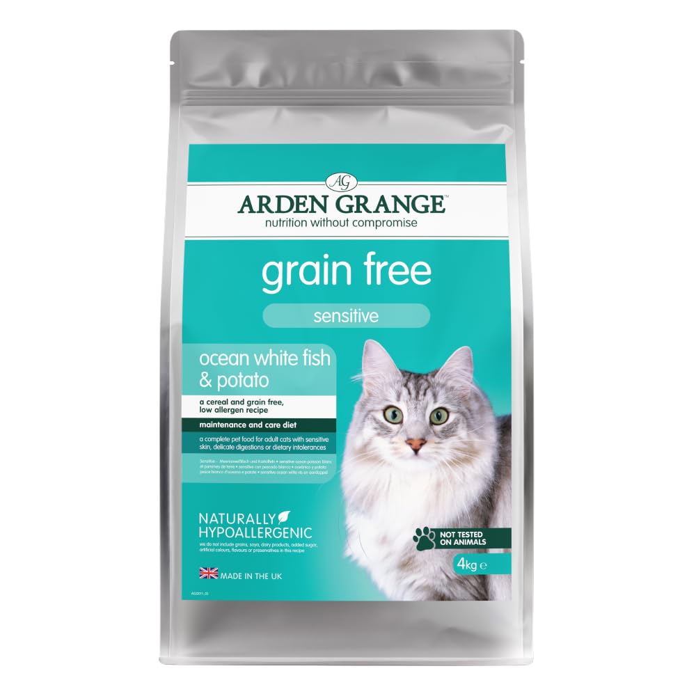 Arden Grange Sensitive, dry cat food for adult cats
