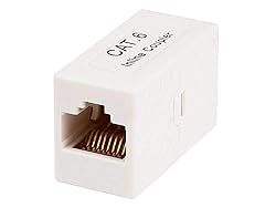Monoprice Cat6 RJ45 Modular Inline Coupler, White
