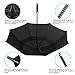 SHINE HAI Golf Umbrella 62 Inch Oversize, Automatic Open Double Canopy Vented Windproof Waterproof Sun Protection Stick Umbrellas, Black