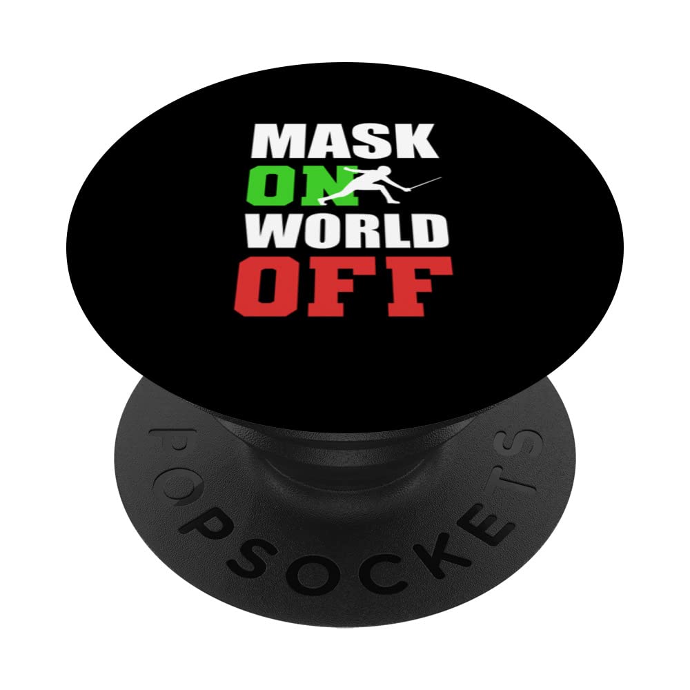 World Off Swordsman PopSockets Swappable PopGrip