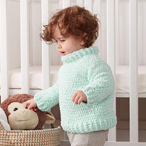 Bernat Baby Velvet Yarn, Green Ivy Pricepulse