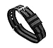 BARTON Watch Bands - Choice of Color, Length & Width (18mm, 20mm, 22mm or 24mm) - Black/Smoke (Bond) 24mm - 'Long' Version
