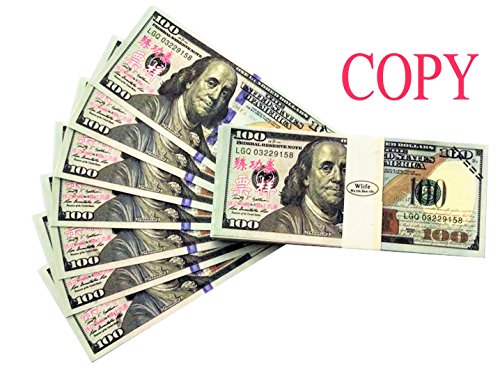 wlife fake money that looks realmovie prop money full print 2 sided