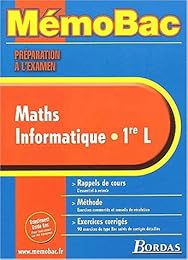 Maths, informatique, 1re L