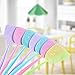 Fly Swatter, 5 Pack Manual Pest Control Colorful Plastic with 17.5'' Durable Long Handle House Wife Helper (5X)