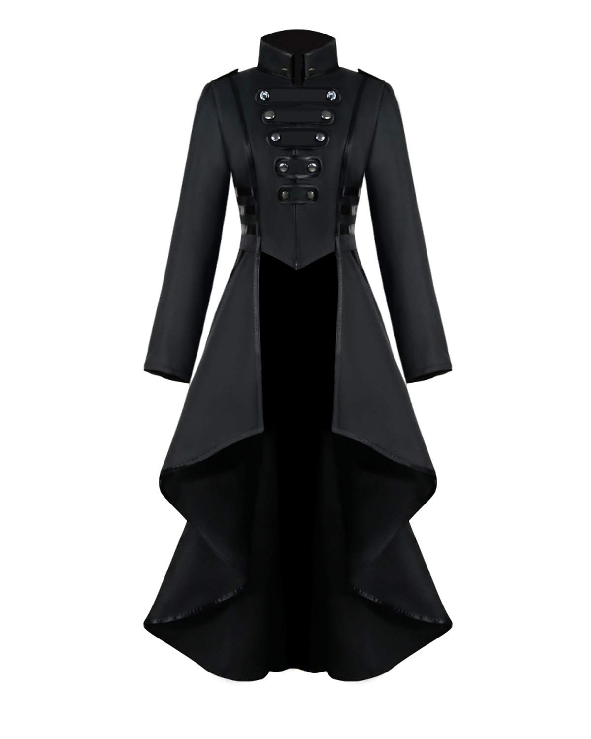 Black Tailcoat Costume for Women main image 0