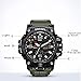 SMAEL Military Watch, Big Face Sports Watch Army Style Multifunctional Wrist Watch for Youth (Black)