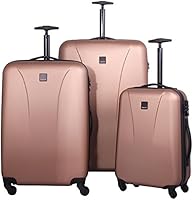 tripp suitcase rose gold
