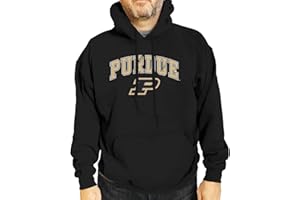 Campus Colors Long Sleeves NCAA Adult Arch & Logo Gameday Unisex Hooded Sweatshirt