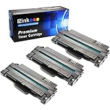 E-Z Ink (TM) Compatible Toner Cartridge Replacement for Samsung 105L MLT-D105L (3 Black Toners) Compatible With ML-1910 ML-2525W ML-1915 SCX-4623FN ML-2545 SCX-4600 ML-2525 SCX-4623FW ML-2580n SF-650P SF-650 SCX-4623F Printer