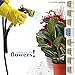 Nifty Grower 100ft Garden Hose - All New Expandable Water Hose with Double Latex Core, 3/4