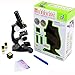 Babrit Microscope Kit 100X-400X Inspecting Dissecting Microscope Basic Science Microscope