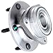 ECCPP Wheel Hub Bearing Front fits for Dodge Ram 1500 1994 1995 1996 1997 1998 1999 2-Wheel ABS 4WD 4x4 Only 5 Lugs 515006 2pcs