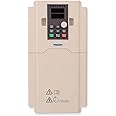 MOLLOM VFD 11KW 15HP 45A 220V Single or Three Phase Input to 3 Phase 0-3000 Hz Output Variable Frequency Drive Control Inverter for Spindle Motor CNC Speed Control
