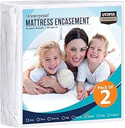 Utopia Bedding Zippered Mattress Encasement Queen